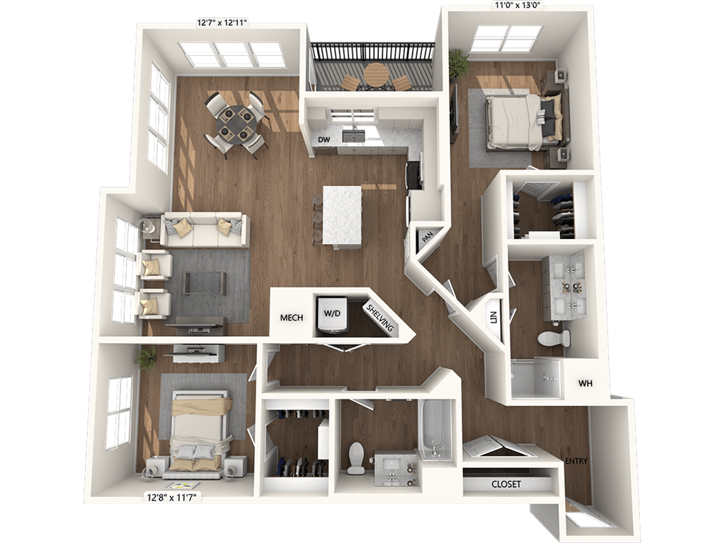 BM15.3-Base Collection floor plan