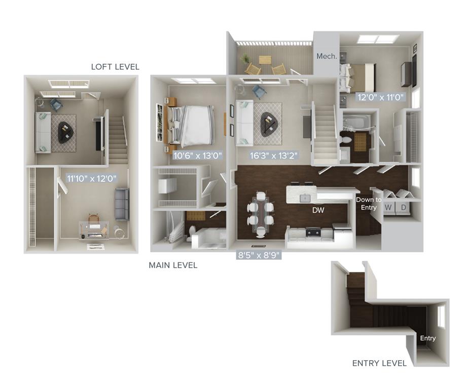 B4L-1542 floor plan