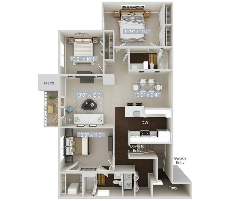 C2G-1283 floor plan