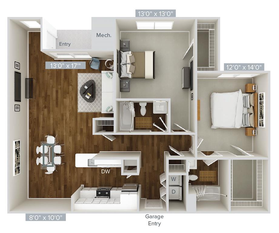 B5G-P floor plan