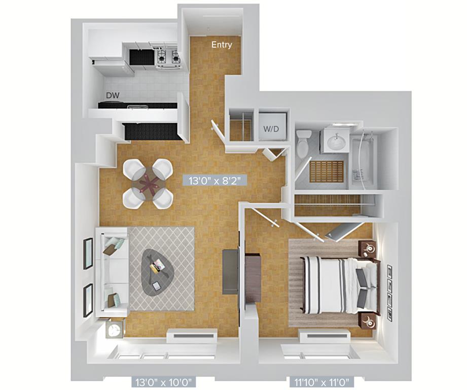 A10-673-5F-P1F floor plan