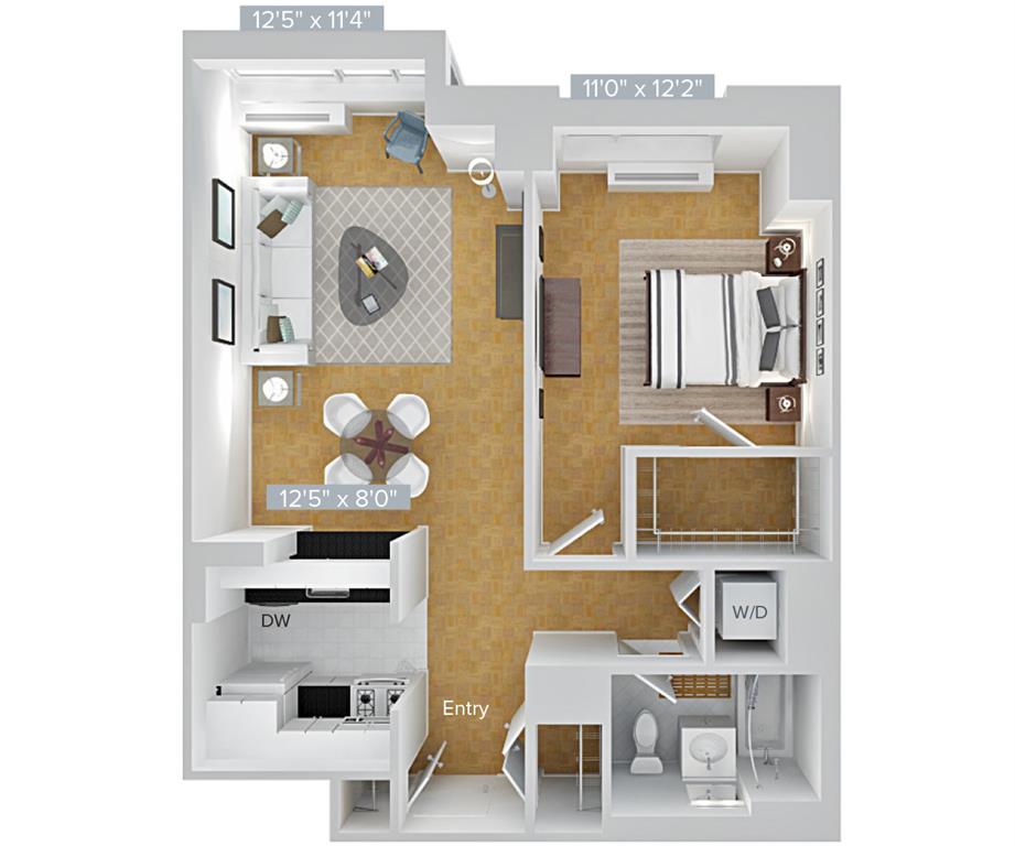 A3-702-5L-P2L floor plan