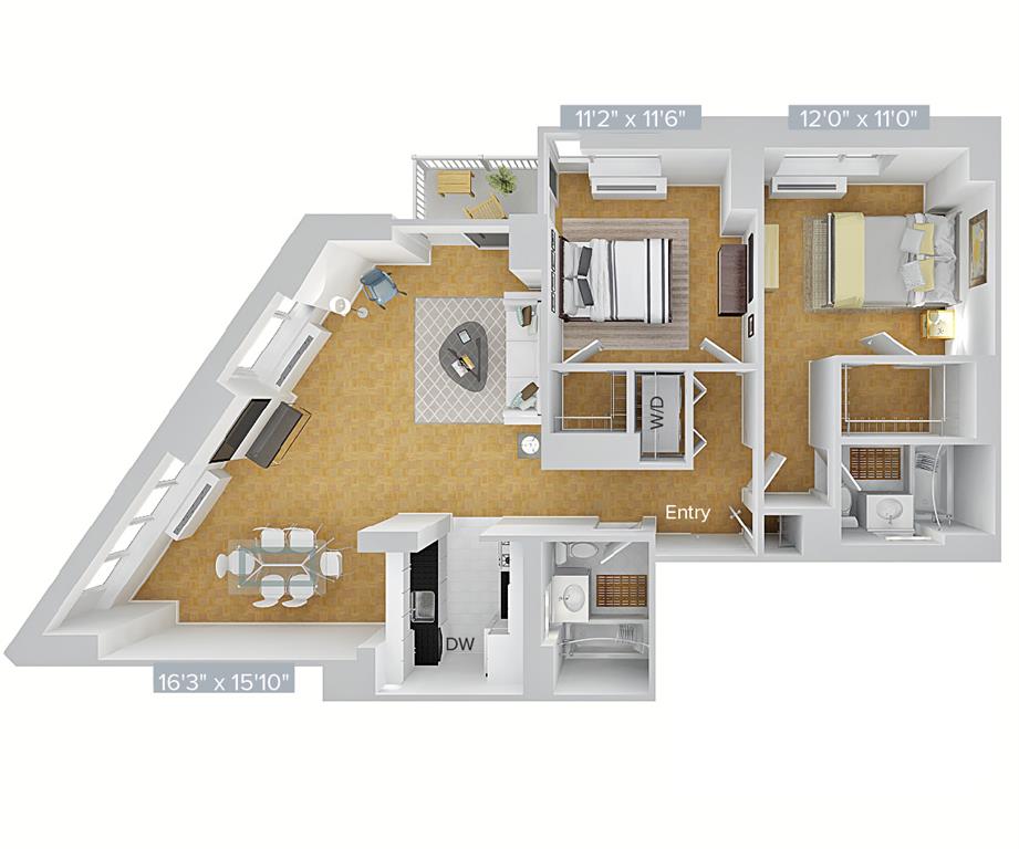 B3-1120 floor plan