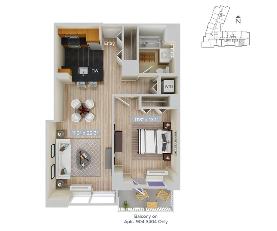A12 floor plan