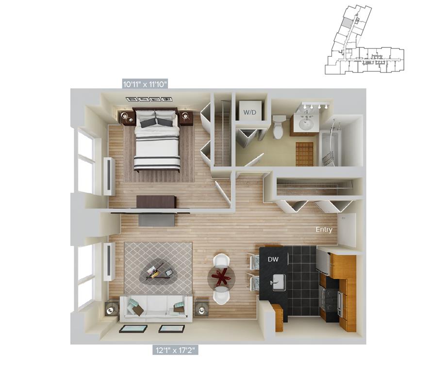 A44 floor plan