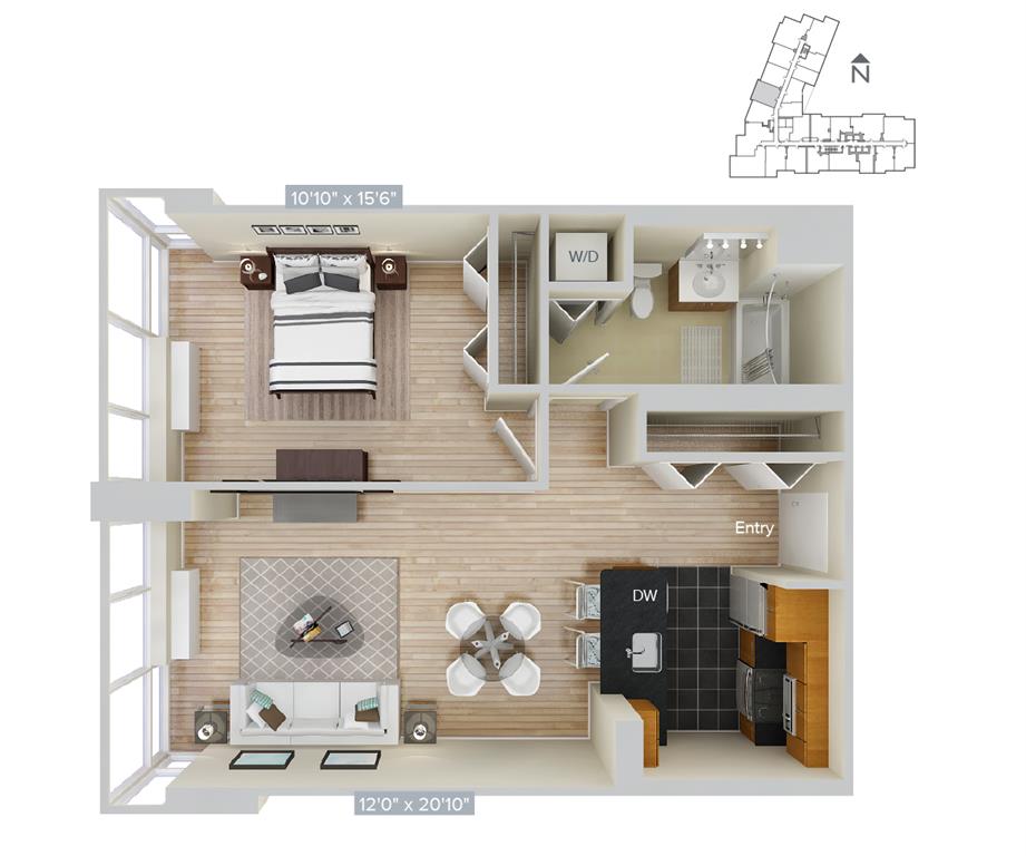 A9 floor plan