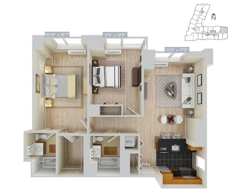 B16 floor plan