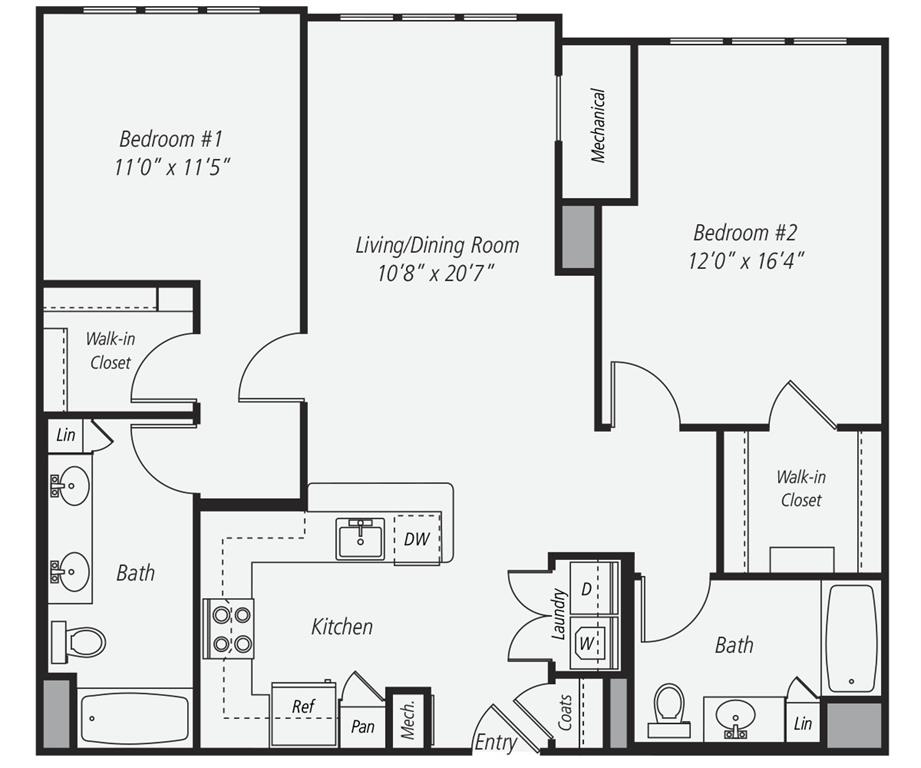 B2b-1174 floor plan