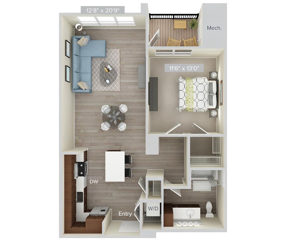 a6-790-upgrade floor plan