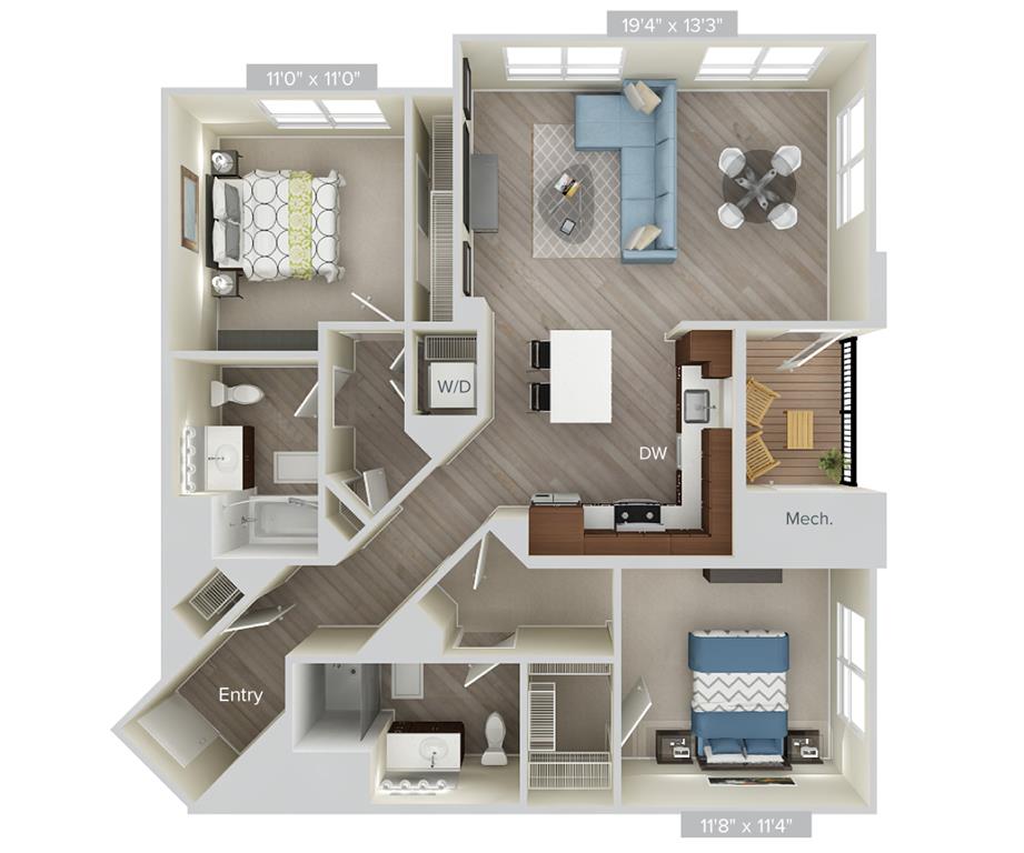 B8-1168-wd floor plan