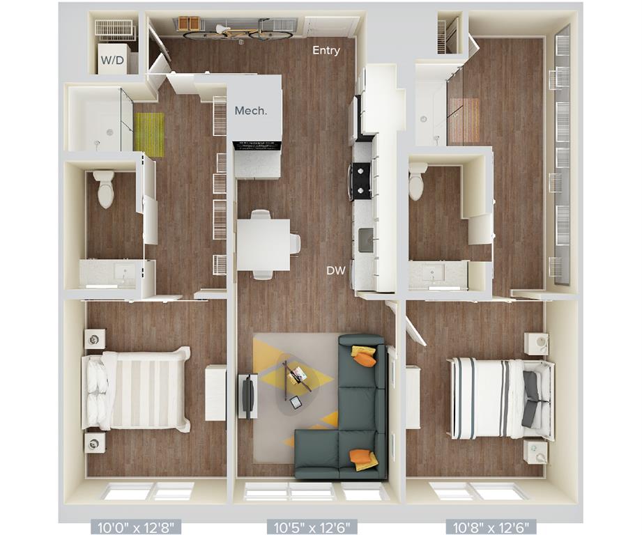 BM02-1024 floor plan