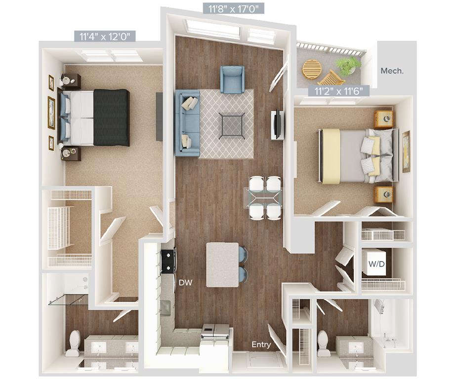 B2U_1094SF2107 floor plan