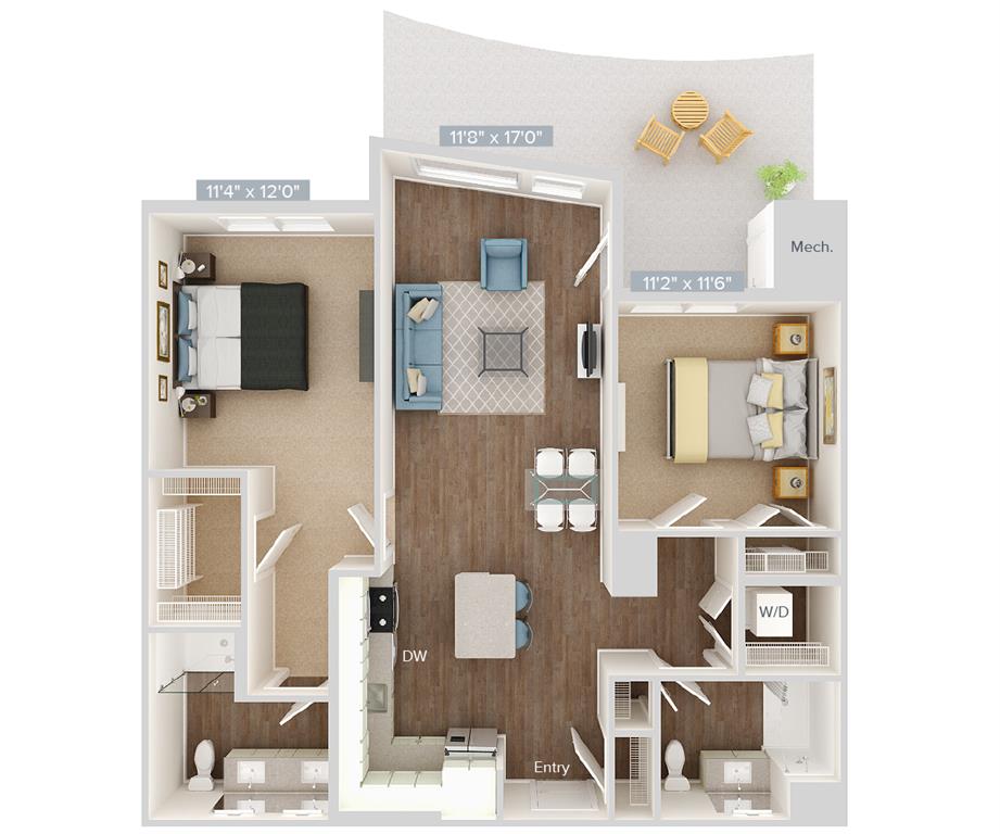 B2U_1094SF2156 floor plan