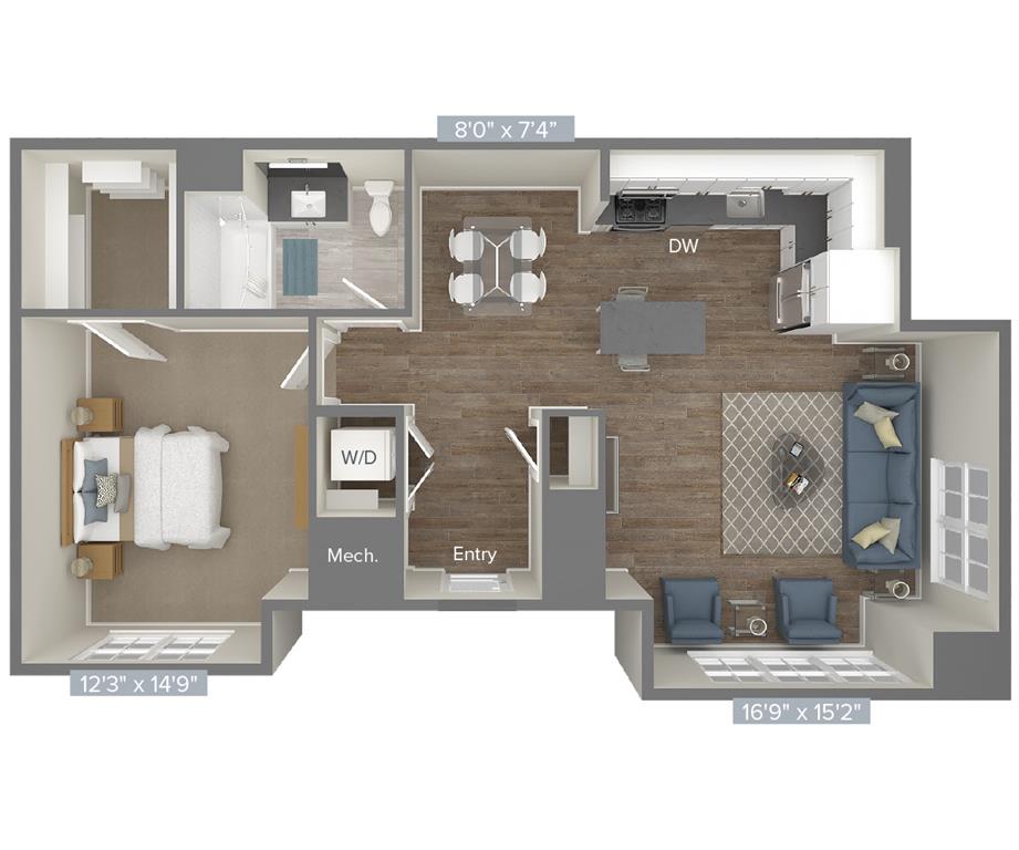 A6-921 floor plan