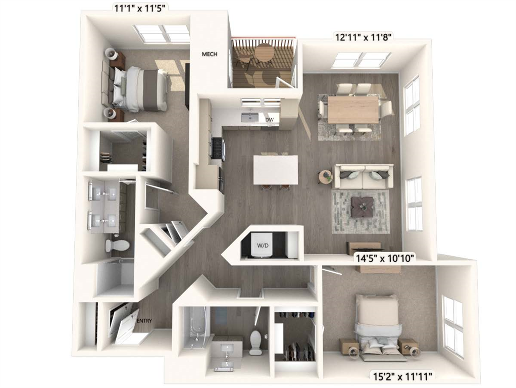 BM15.6 floor plan