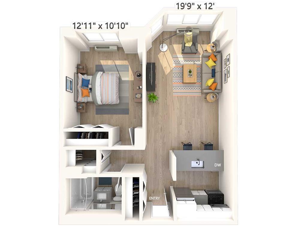 A1-667-1 floor plan