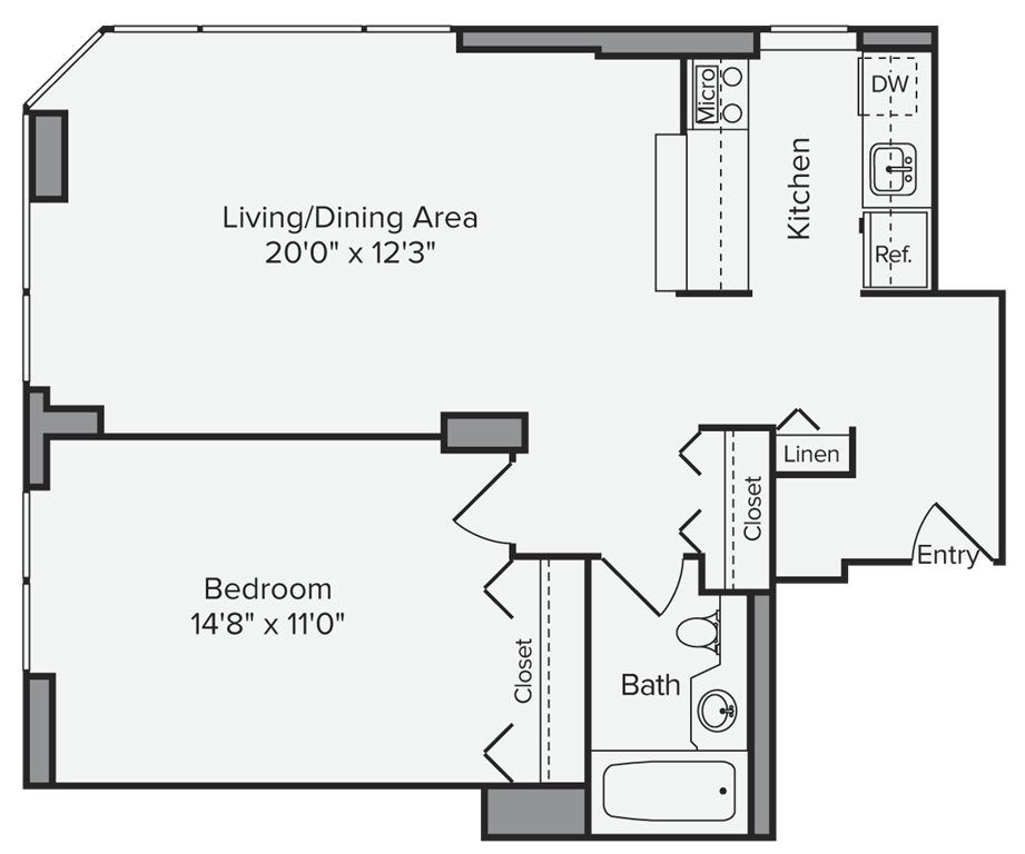 A1-736-Classic floor plan