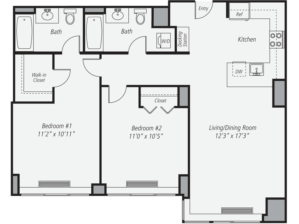 B21 floor plan