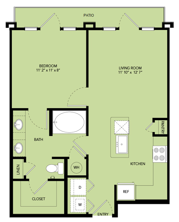A2-665sf-A21.8 floor plan