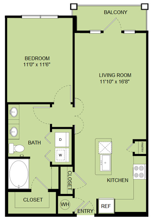 A4-763sf-A3.6 floor plan