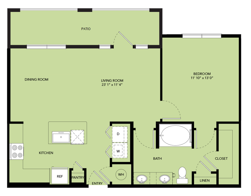 A5-846sf floor plan