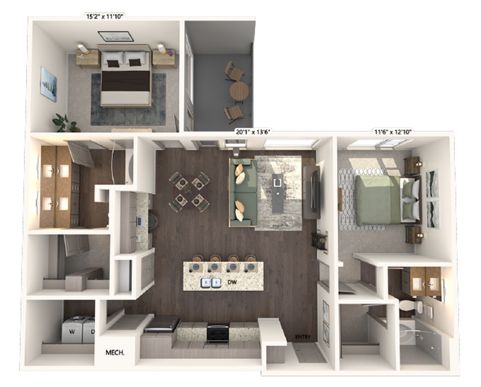 B3-1254-G floor plan