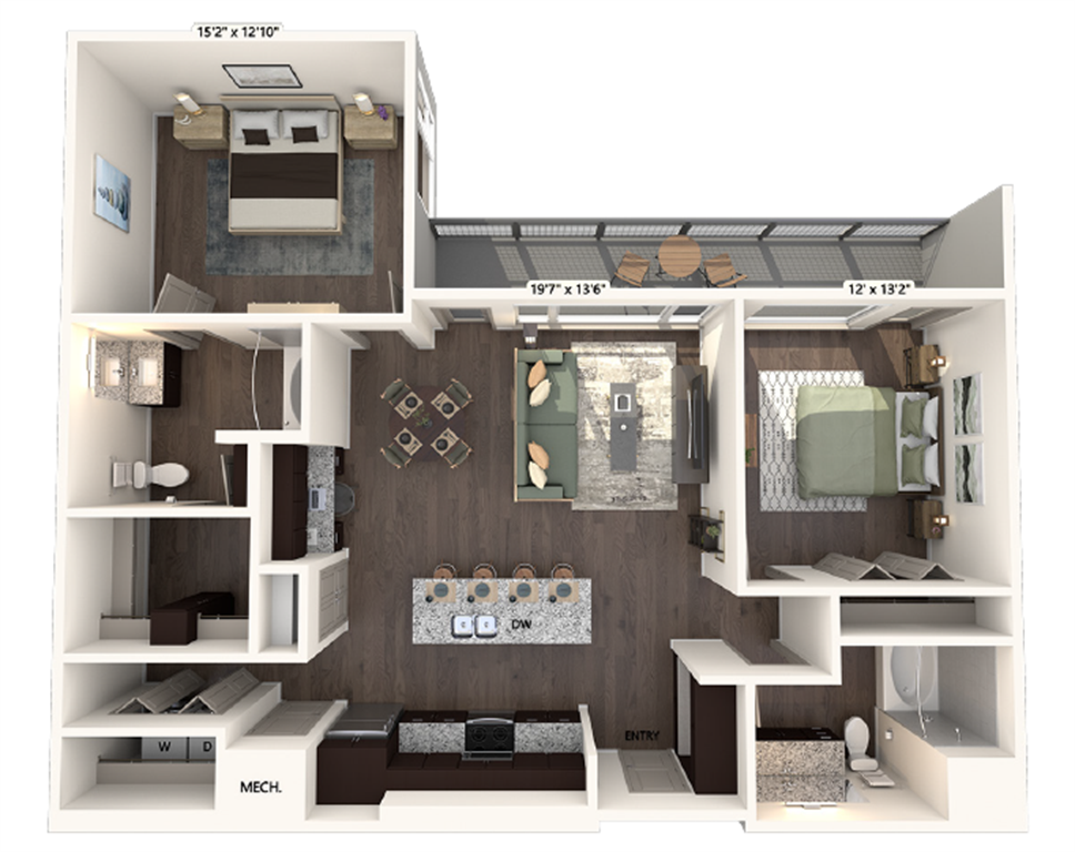 B3-Unit-9-118 floor plan