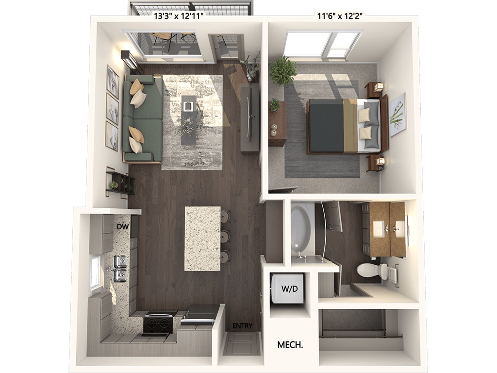 A3-676-G floor plan