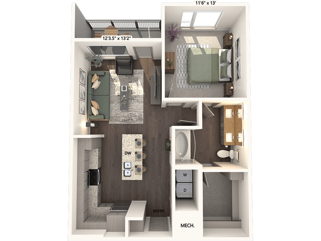 A4-755-G floor plan