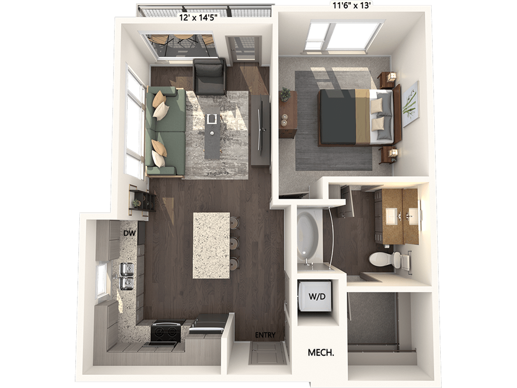 A4-758-G floor plan