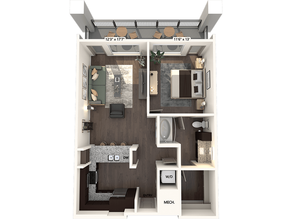 A5-760-E floor plan
