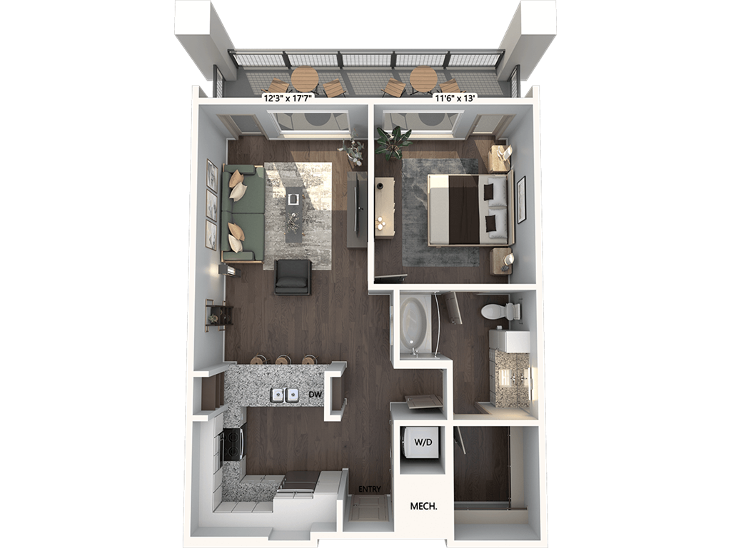 A5-760-W floor plan