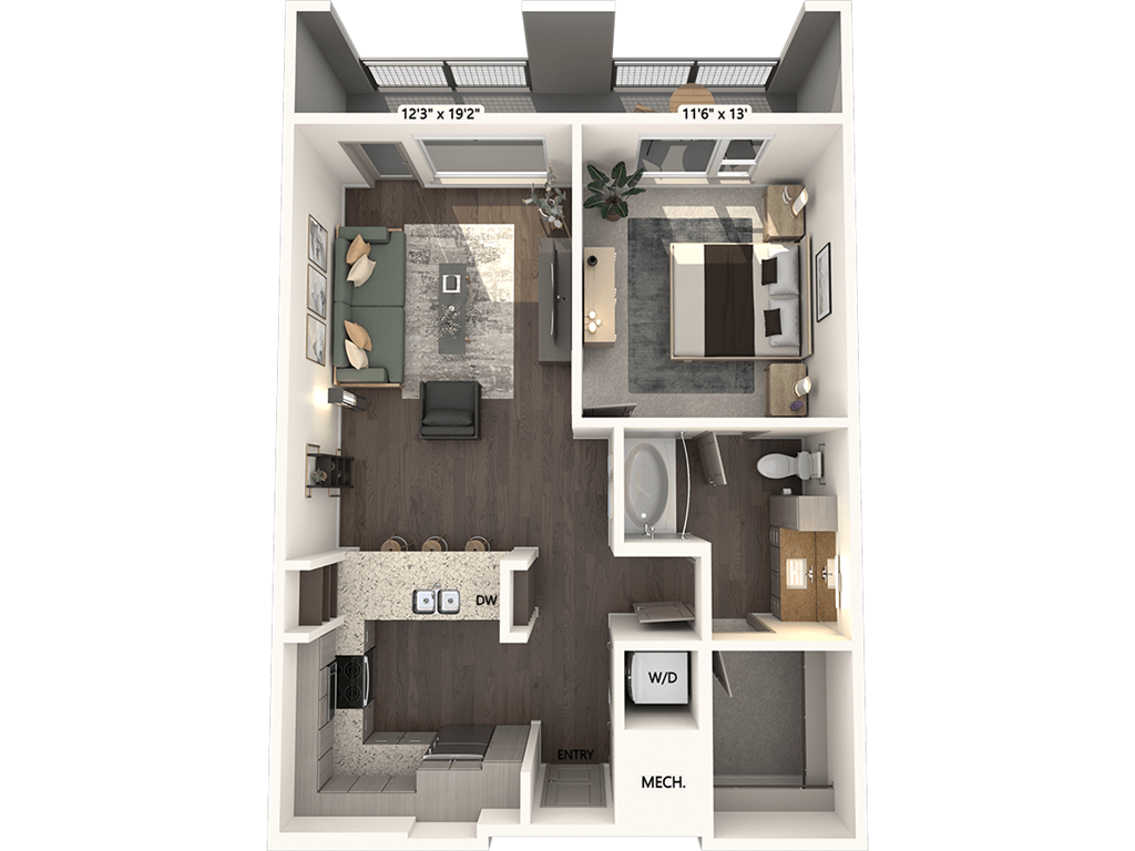 A5-784-G floor plan