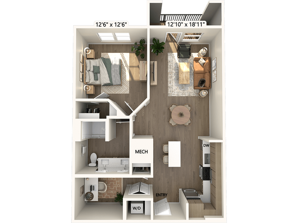 A6-Finish2-842 floor plan