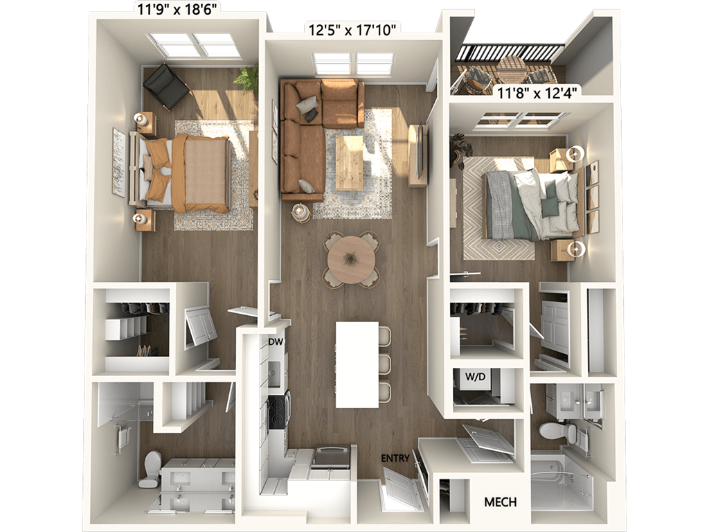 B2-Finish1-1130 floor plan