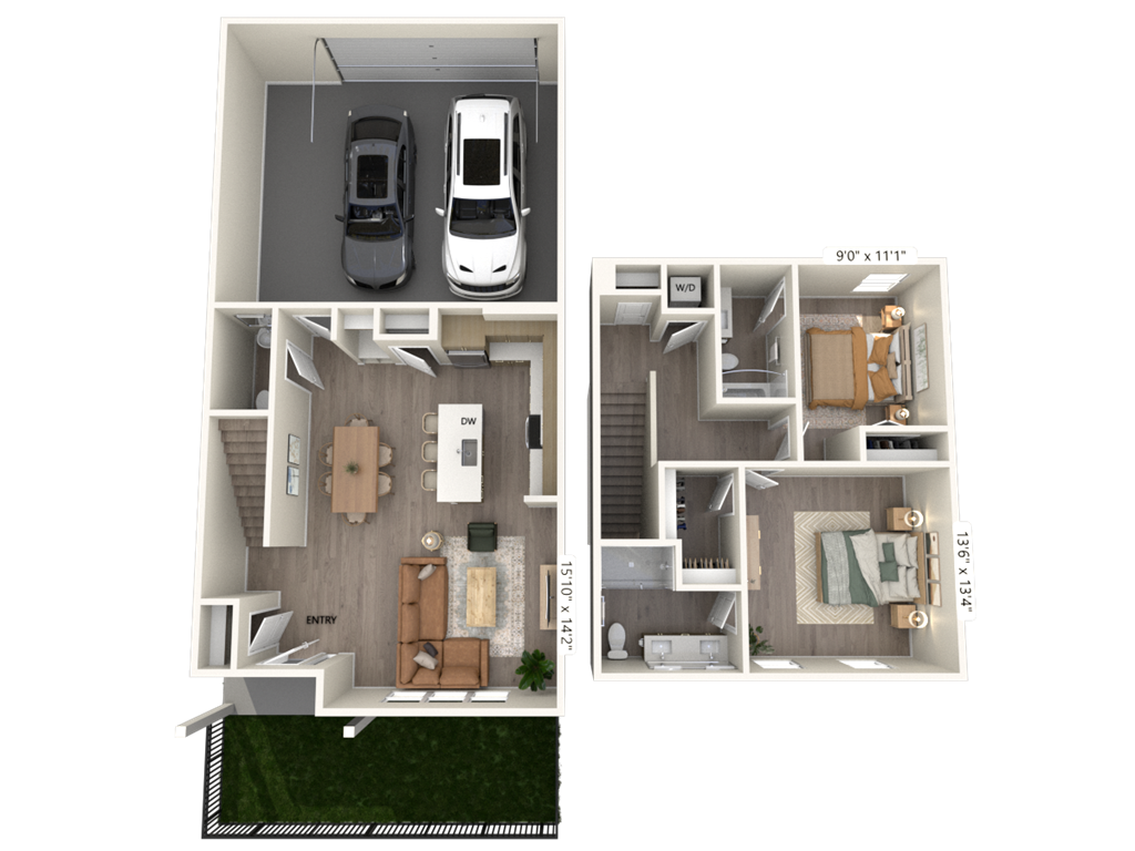 B2T floor plan