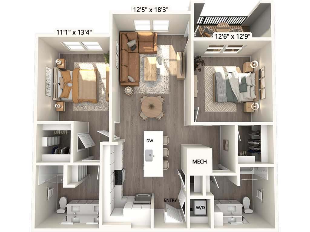 B3-Finish1-1103 floor plan