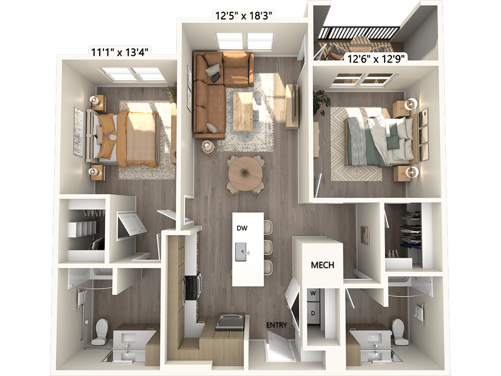 B3ansi-Finish2-1103 floor plan