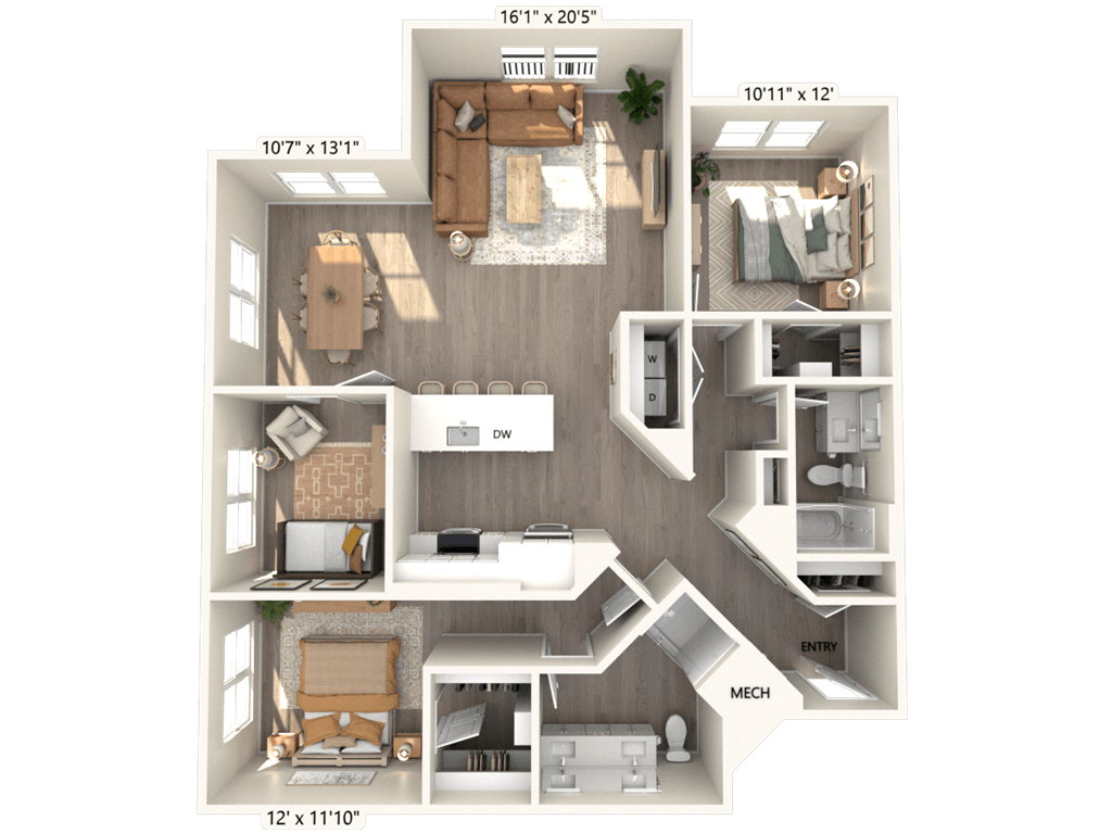 B5D-Finish1-1477-1493 floor plan