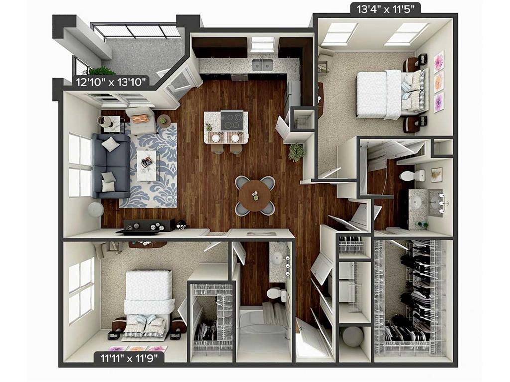 B20-1154 floor plan