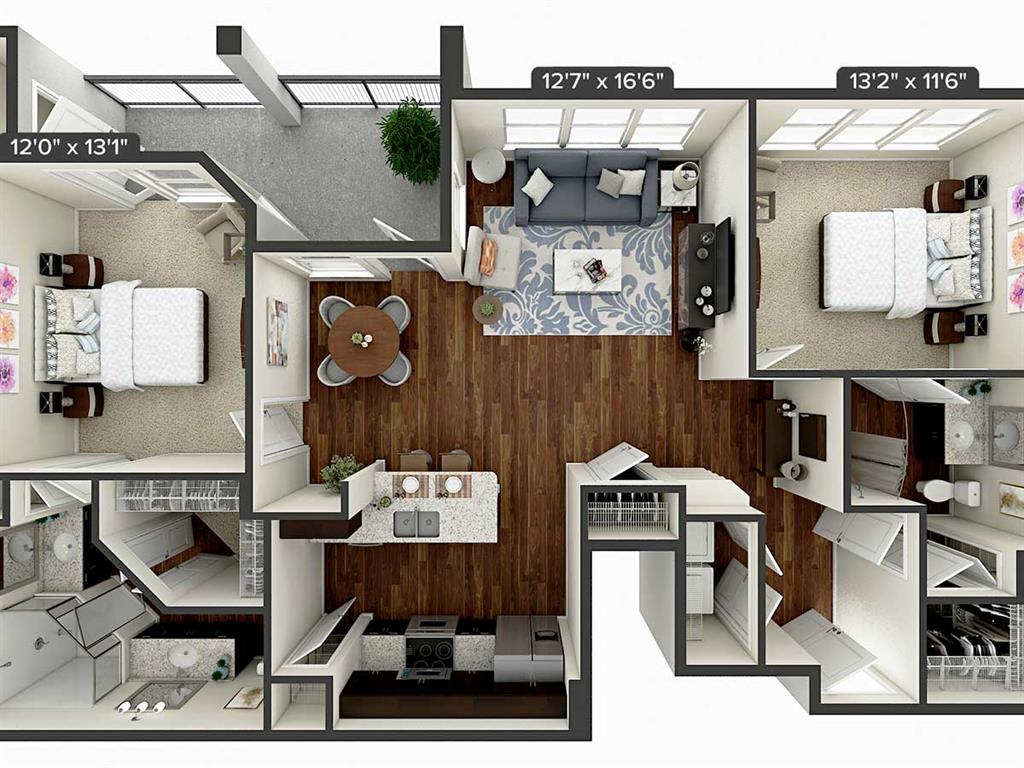 B3-1154 floor plan