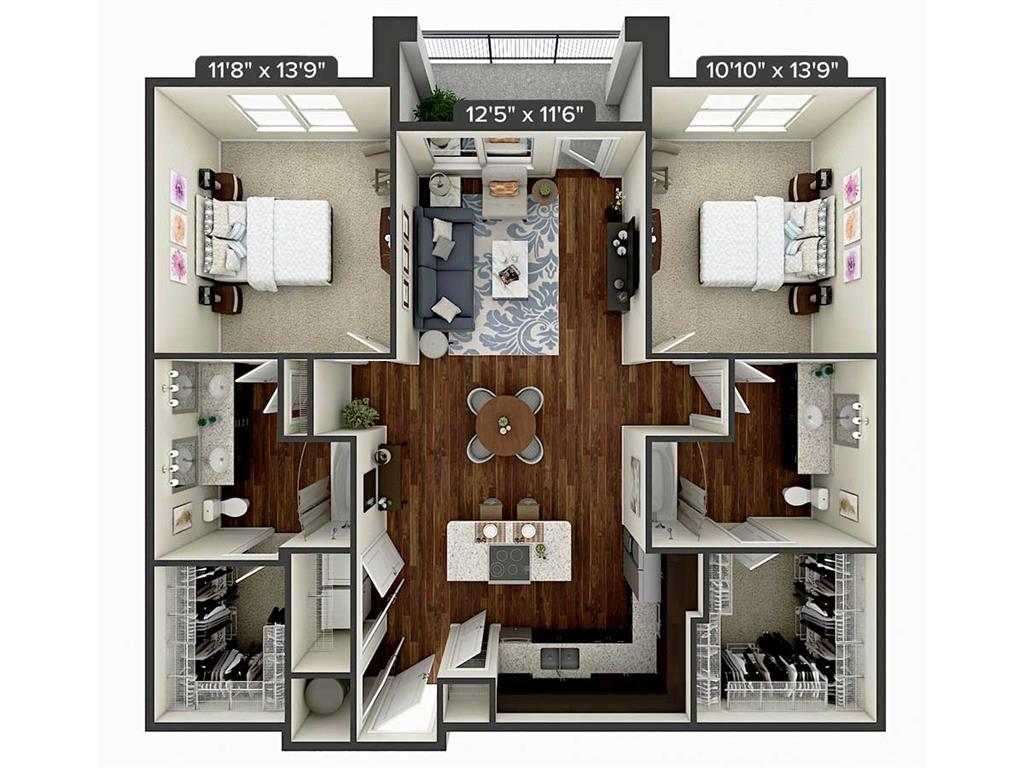 B30-1143 floor plan