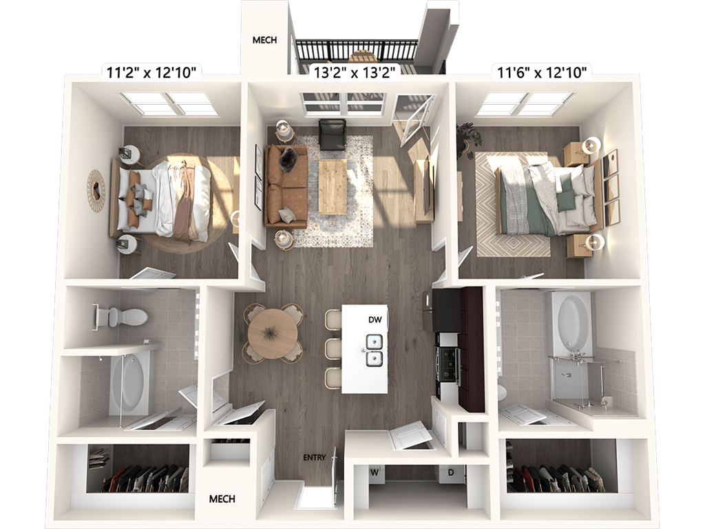 B2 floor plan