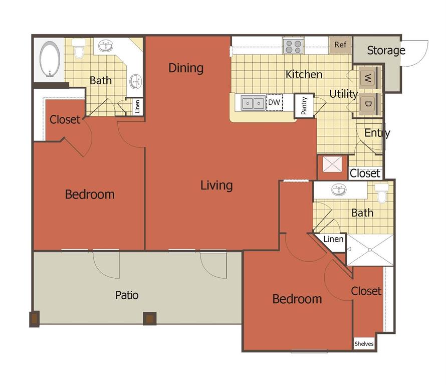 B2 floor plan