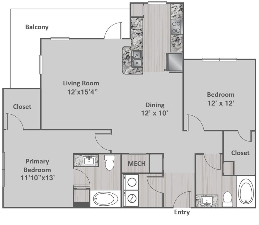 B2 floor plan