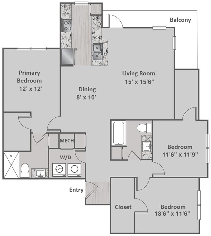 C1 floor plan