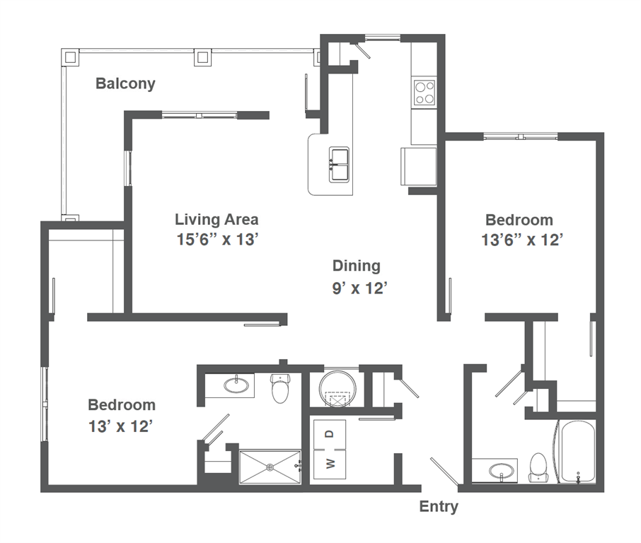B2-1242 floor plan