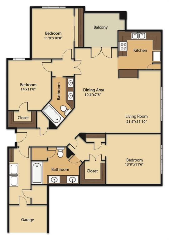 C1 floor plan