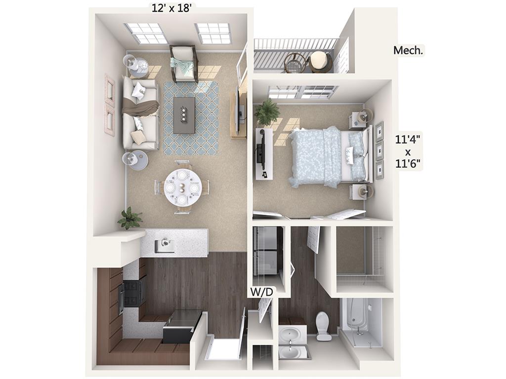 A2-S-Upper floor plan