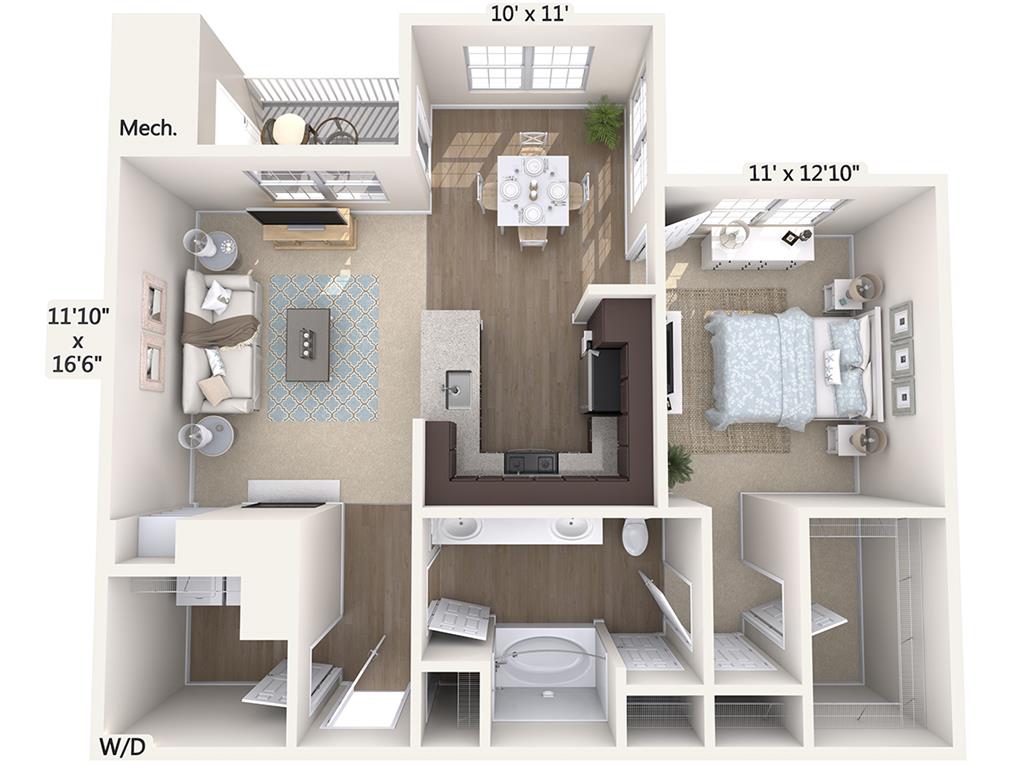 A4-E-Upper floor plan